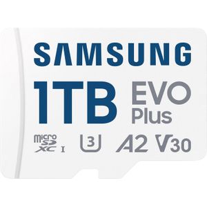 Samsung - EVO Plus - microSD-kaart - 1TB - U3 - SD-adapter