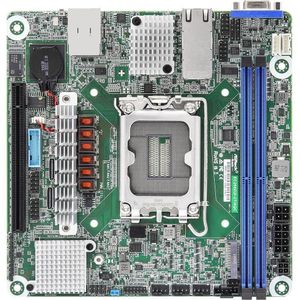 AsRock Rack EC266D2I-2T/AQC (LGA 1700, Intel C226, Mini-ITX), Moederbord