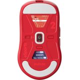 Pulsar X2H eS Red Edition - Gaming muis 26000 DPI - 650 IPS - rood