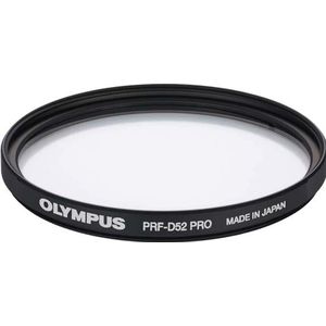 Olympus PRF-D52 PRO MFT Beschermfilter (voor 9-18mm) (52 mm, Beschermend filter), Lensfilter, Zwart