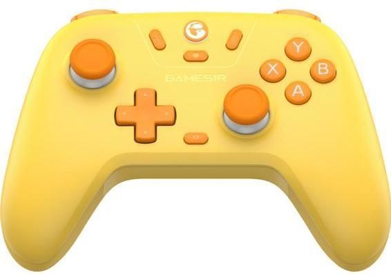 GameSir - Nova Lite - Controller - Geel - Bluetooth 2,4 GHz USB-C - Compatibel met Nintendo Switch Android PC iOS
