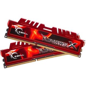 G.Skill Ripjaws (2 x 4GB, 1600 MHz, DDR3 RAM, DIMM 288 pin), RAM, Rood