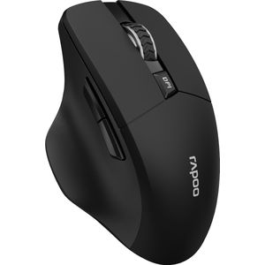 Rapoo M610 - Draadloze Muis - Zwart - Multimodus Verbinding - 1600 DPI