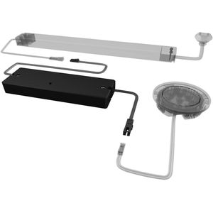 Halemeier, Lichtschakelaars + Stopcontacten, Draadloze schakelaar/dimmer S-Mitter MultiWhite Smart Set