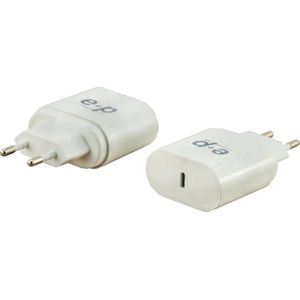 E+P USB snellader (25 W), USB-lader, Wit