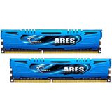 G.Skill - Ares - RAM - Blauw - 2 x 8GB, 2400 MHz, DDR3, DIMM 288 pin