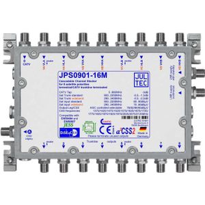 Jultec Converter met enkele kabel JPS0901-16M 9 naar 1/16UB zonder voedingseenheid, Antennekabel