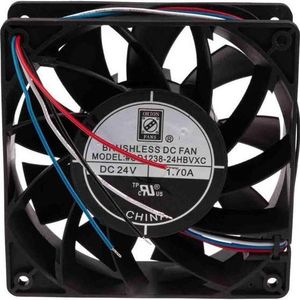 RS PRO DC axiale ventilator 120mm 384m³/h 24V PWM (120 mm, 1 x), PC ventilator