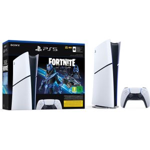 Sony - PlayStation 5 - Spelcomputer - Wit - Fortnite Cobalt Star-bundel