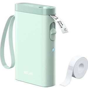 Nelko Thermische labelprinter P21 (groen) (203 dpi), Labelprinter, Groen