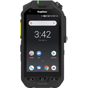 Rug Gear RG725 (32 GB, Black, 4", Dubbele SIM, 4G), Smartphone, Zwart