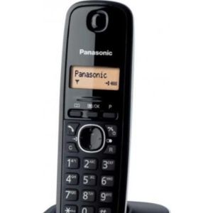 Panasonic KX-TG1611FXW Draadloze telefoon, Telefoon, Zwart