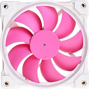 ID-Cooling Fan ZF-12025 120mm Pink Lighting aRGB (120 mm), PC ventilator, Roze