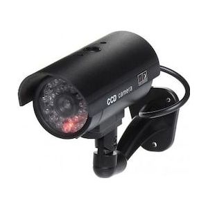 NoName Vaizdo stebėjimo kameros muliažas (imitacija) ACC-102B/LED/Z, Netwerkcamera, Zwart