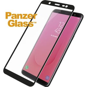PanzerGlass Samsung Galaxy J8 2018, zwart. (1 Stuk, Samsung), Smartphone beschermfolie