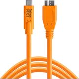 Tether Tools TetherPro USB-C / 3.0 Micro-B, Video accessoires, Oranje