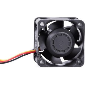 Alphacool 24826 Computerkoelsysteem Universele ventilator (e) (40 mm, 1 x), PC ventilator, Zwart
