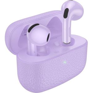 Hoco - EQ15 - Draadloze Oordopjes - Paars - Bluetooth 5.4