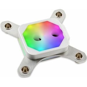 Aqua Computer cuplex kryos NEXT RGBpx LGA 1700 - Acetaal/Nikkel, CPU waterkoelers, Zilver