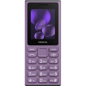 HMD Nokia 105 (2024) (2"), Sleutel mobiele telefoon, Paars