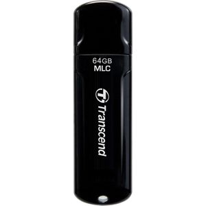 Transcend - JetFlash 750 - USB-stick - Zwart - 32 GB - USB 3.1 Gen 1