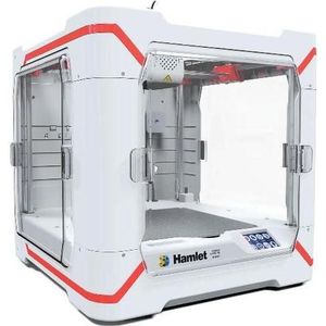 Hamlet H, 3D-printer, Rood, Wit