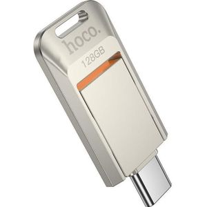 HOCO - UD17 - USB-C Pendrive - 128 GB - Zinklegering