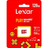 Lexar - microSDXC Kaart - 128GB - Rood - UHS-I U3 tot 150MB/s
