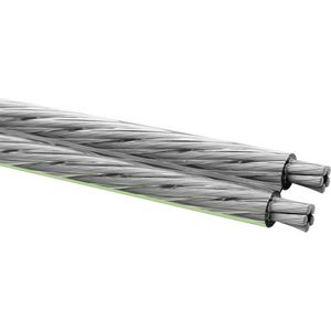 Oehlbach LS kabel luidsprekerkabel 2x4mm², 20 M spoel (20 m, 8 mm²), Luidsprekerkabel, Grijs