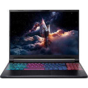 Acer Nitro 16S AI (AN16S-61-R47D) Gaming/ Copilot+ PC 16,0" WUXGA, 180Hz, Ryzen AI R7-350 (50 TOPS) (16", 1000 GB, 16 GB, DE, AMD Ryzen AI 7 350), Notebook, Zwart