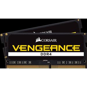 Corsair - Vengeance - RAM - Zwart - 2 x 4GB, 2400 MHz, DDR4, SO-DIMM