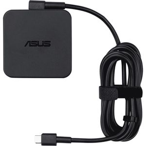 ASUS AC-adapter (45 W), Voeding voor notebooks, Zwart
