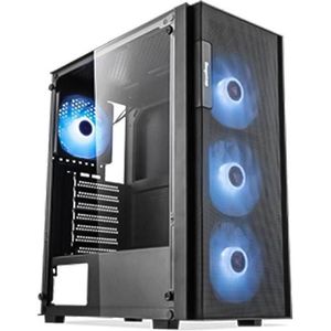 Segotep Axe 5 Case Black (Mini-ITX, mATX), PC-behuizing, Zwart