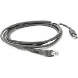 Zebra Afgeschermde USB Kabel, Accessoires voor barcodescanners