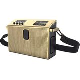 Mondo van Defunc Grote Bluetooth Luidspreker, Goud (8 h), Bluetooth luidspreker, Goud