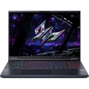 Acer Predator Helios Neo 16 AI (16", 1000 GB, 32 GB, DE, Intel Core Ultra 9 275HX), Notebook, Zwart