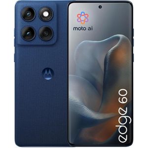 Motorola edge 60 - Blauw - Mobiele Telefoon - 6,67 inch - 8 GB RAM - 256 GB