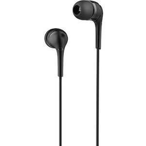 Hoco - Stereo Earphones Prosody (M40) - Jack 3.5mm with Microphone, 1.2m - Black (Bedraad), Koptelefoon, Zwart