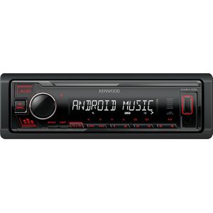 Kenwood, Autoradio, KMM-105RY USB MP3 / WMA autoradio met AUX ingang