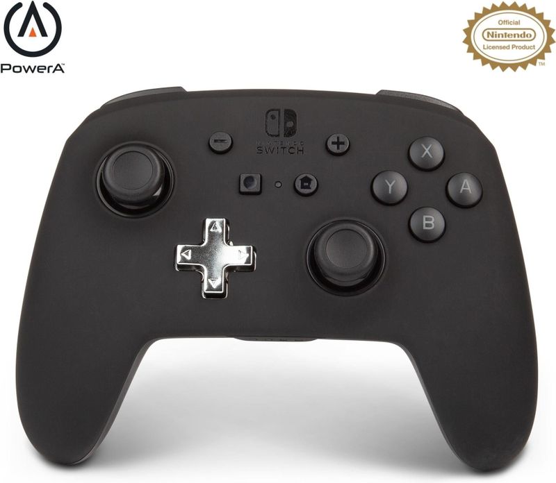 PowerA - Switch WS Controller - Zwart - Gamepad - Draadloos - 30 uur gameplay