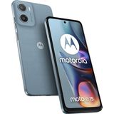 Motorola Smartfon Moto E15 2/64GB Misty Blue (64 GB, Mistig Blauw, 6.67", Dubbele SIM, 32 Mpx, 4G), Smartphone, Blauw