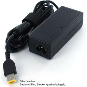 Lenovo EU,1M,3P,NON-LH,LTK (65 W), Voeding voor notebooks, Zwart