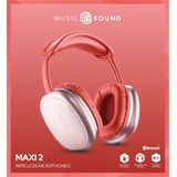 Maxi2 - Music Sound - Koptelefoon - Zwart - Bluetooth - 22 Uur Speeltijd