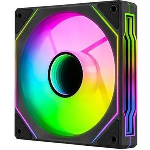 AeroCool Phantom M-3 Fan 120mm Black aRGB Lighting (120 mm), PC ventilator, Zwart