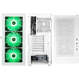 Kolink - Observatory HF Glass - Midi-tower PC-behuizing - Wit - 2 LED-ventilators