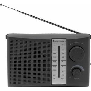 Soundmaster FM/MW-radio TR490 SW, zwart (MW, FM), Radio, Zwart