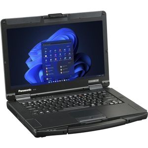 Panasonic TOUGHBOOK FZ-55 Intel Core i5-1345U 14-inch FHD 16 GB 512 GB SSD UMA W11P LTE (14", 512 GB, 16 GB, DE, Intel Core i5-1345U), Notebook, Zwart
