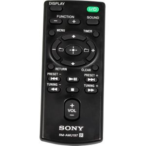 Sony Afstandsbediening (RM-AMU197) (Apparaat-specifieke afstandsbediening), Afstandsbediening, Zwart