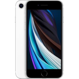 Forza Refurbished iPhone SE 2020 (64 GB, Wit, 4.70", 12 Mpx, Hybride dubbele SIM, A / Als nieuw), Tweedehands mobiele telefoons, Wit