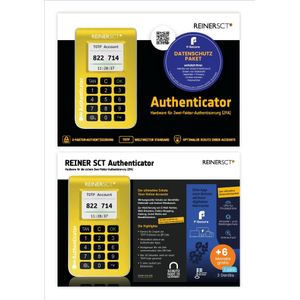 Reiner SCT Authenticator mini + ESET Home Security Premium, Geheugenkaartlezer